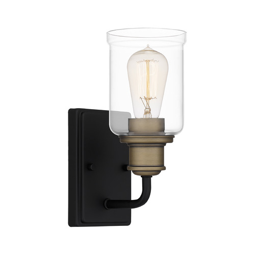 Quoizel Lighting Cox Sconce in Matte Black by Quoizel Lighting COX8604MBK