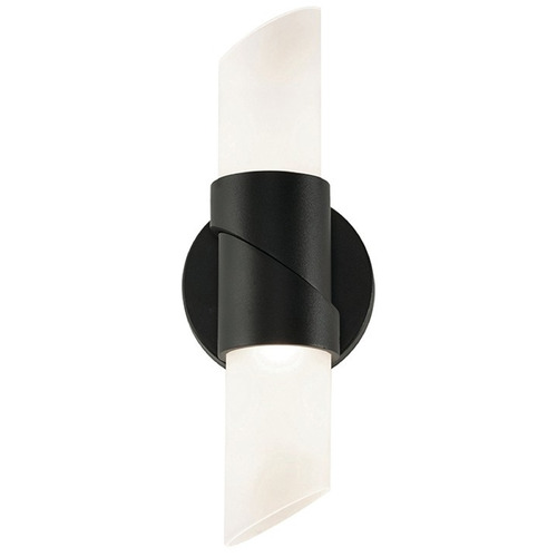 Afx Lighting Slice Black LED Sconce