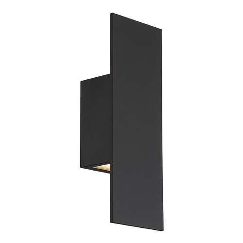 Icon Black LED Outdoor Wall Light by WAC Lighting