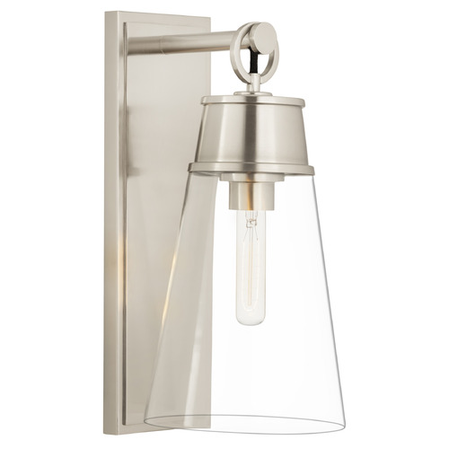 Z-Lite Wentworth Brushed Nickel Sconce by Z-Lite 2300-1SL-BN