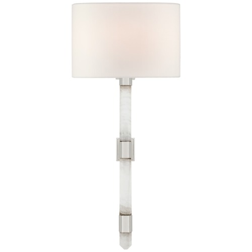 Suzanne Kasler Adaline Medium Tail Sconce in Nickel by Visual Comfort Signature