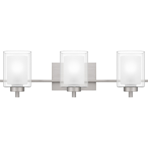 Quoizel Lighting Kolt Brushed Nickel Bathroom Light by Quoizel Lighting KLT8903BN