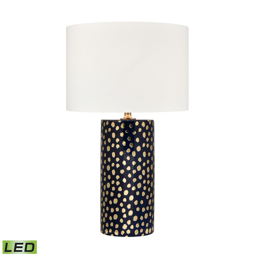 Elk Lighting Elk Lighting Signe Navy LED Table Lamp with Drum Shade H0019-9512-LED