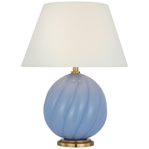 Visual Comfort Signature Collection Julie Neill Talia Blue LED Accent Lamp