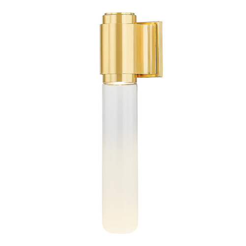 Hudson Valley Lighting Colrain Aged Brass LED Sconce