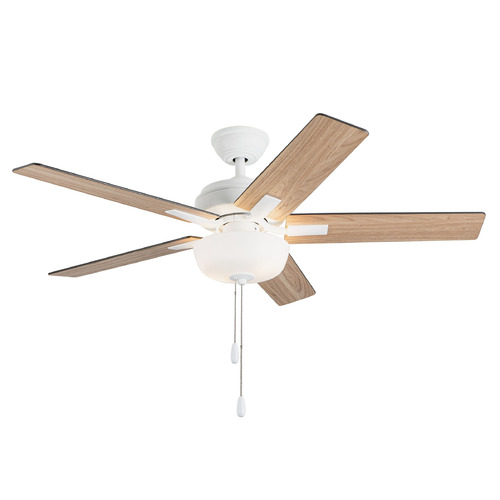 Kuzco Lighting Erikson White LED Ceiling Fan with Light