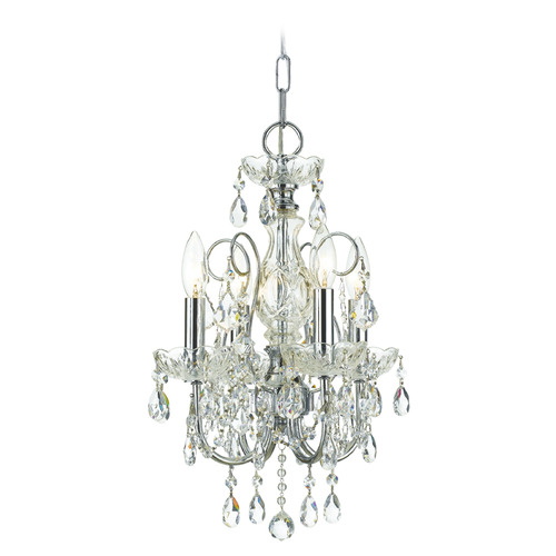 Crystorama Lighting Imperial Polished Chrome Crystal Chandelier