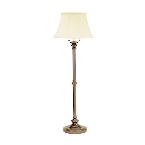 House of Troy Lighting Newport Twin Pull Floor Lamp in Antique Brass by House of Troy Lighting N601-AB