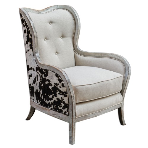 Chalina High Back Armchair by Uttermost Lighting