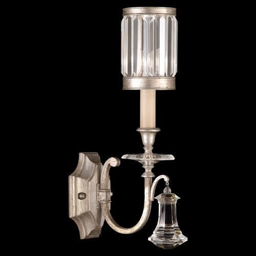 Fine Art Lamps Eaton Place Silver Leaf Sconce