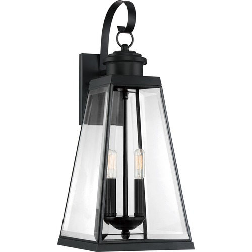 Quoizel Lighting Paxton 22-Inch Outdoor Wall Light in Black by Quoizel Lighting PAX8409MBK