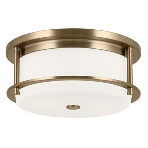 Brit Champagne Bronze Flush Mount Light by Kichler Lighting