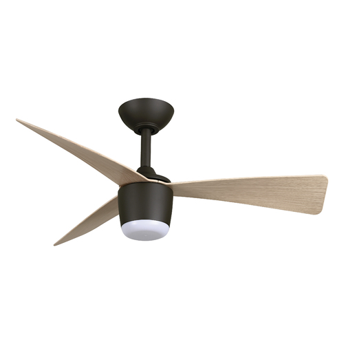 Minka Aire Elavan Dark Bronze LED Ceiling Fan with Light