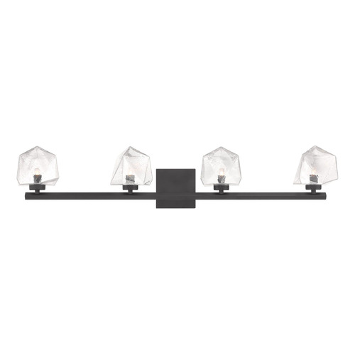 Savoy House Savoy House Lighting Castello Matte Black LED Bathroom Light 8-1239-4-BK
