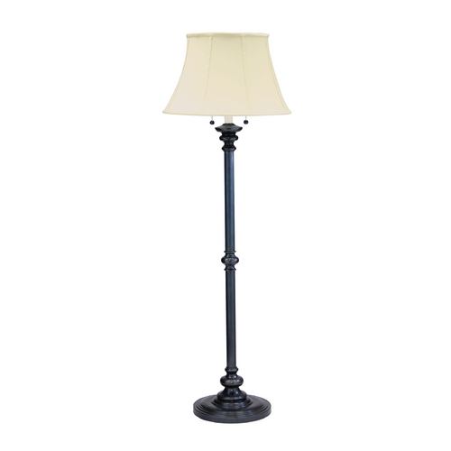 Newport Twin Pull Floor Lamp in Oil Rubbed Bronze by House of Troy Lighting