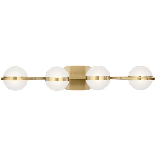 Kichler Lighting Brettin 30-Inch Champagne Gold LED Vanity Light by Kichler Lighting 85093CG