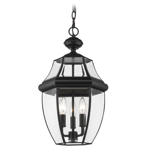 Z-Lite Westover Black Outdoor Hanging Light by Z-Lite 580CHB-BK