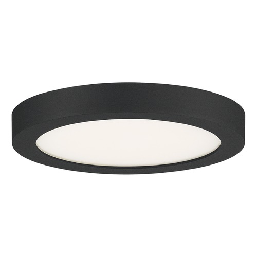 Outskirts Earth Black LED Flush by Quoizel Lighting
