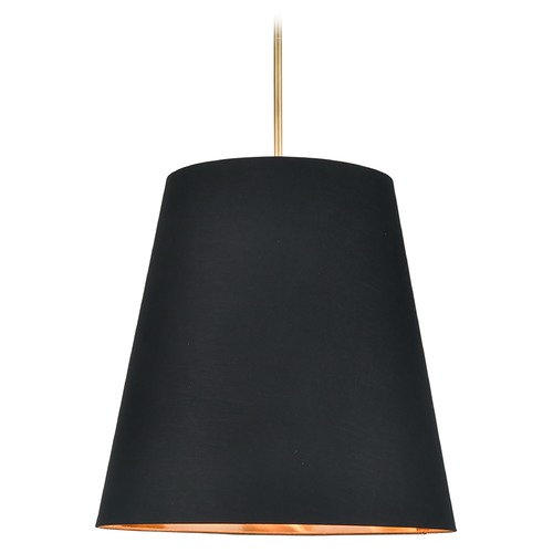 Calor 25-Inch Vintage Brass Pendant by Alora Lighting