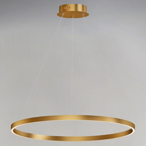 ET2 Lighting Groove 32-Inch LED Pendant in Gold by ET2 Lighting E22726-GLD