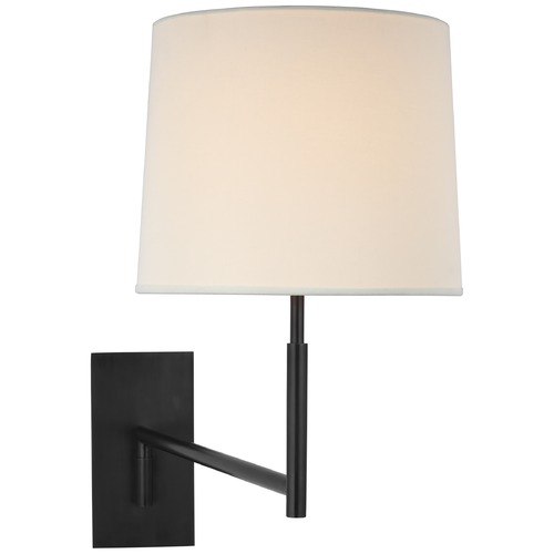 Visual Comfort Signature Collection Barbara Barry Clarion Articulating Sconce in Bronze by Visual Comfort Signature BBL2175BZL