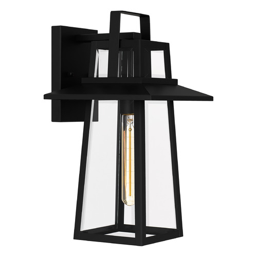 Quoizel Lighting Devonport Outdoor Wall Light in Matte Black by Quoizel Lighting DEV8408MBK