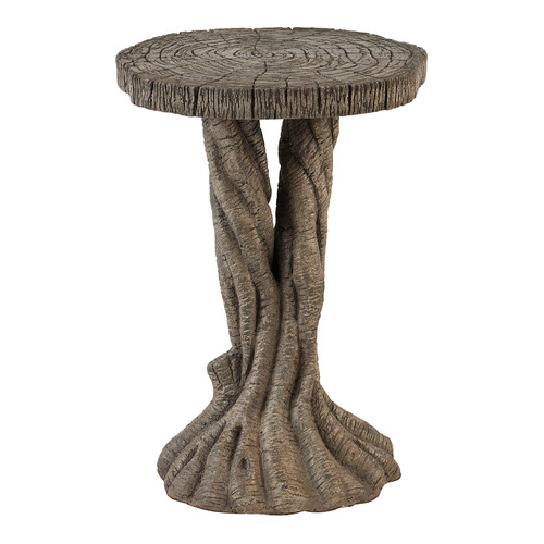 Currey and Company Dunmore Charbon De Bois Accent Table