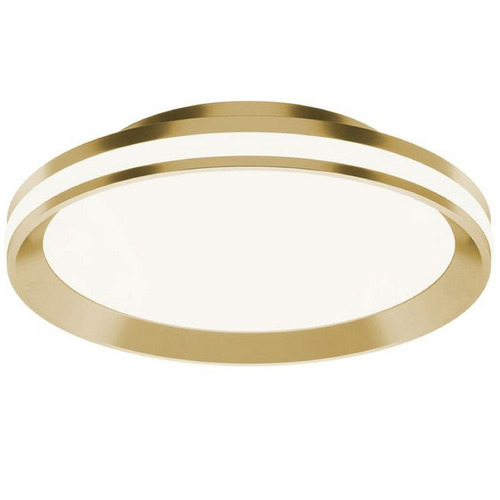 AFX Lighting Afx Lighting Sona Satin Brass LED Flushmount Light SNAF12LAJD1SB
