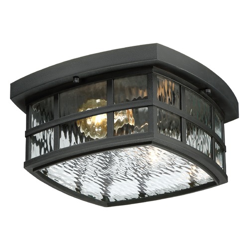 Stonington Mystic Black Flush Mount by Quoizel Lighting