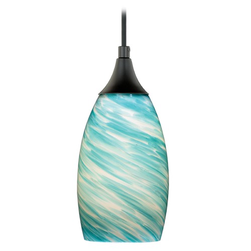 Milano Oil Rubbed Bronze Mini Pendant by Vaxcel Lighting