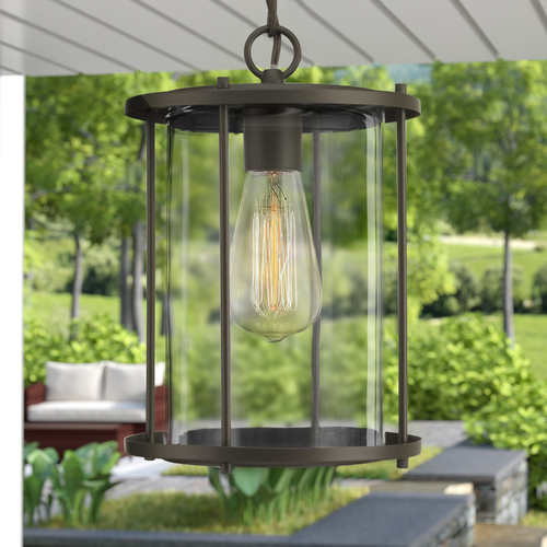 Gunther Antique Bronze Outdoor Hanging Light by Progress Lighting