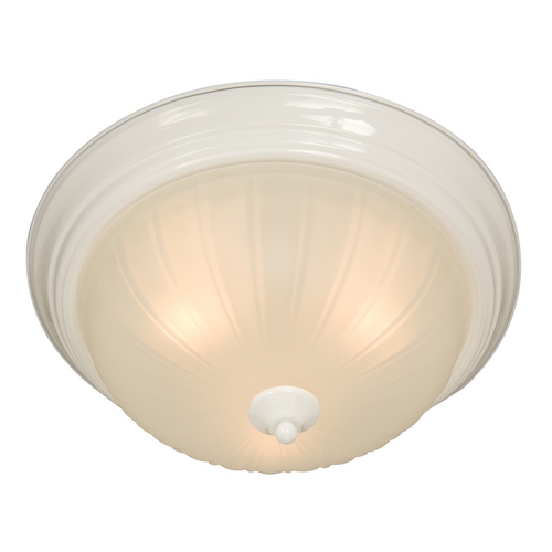 Maxim Lighting Essentials White Flush Mount by Maxim Lighting 5832FTWT