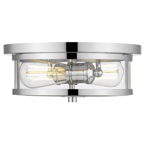 Z-Lite Savannah Chrome Flush Mount by Z-Lite 462F11-CH