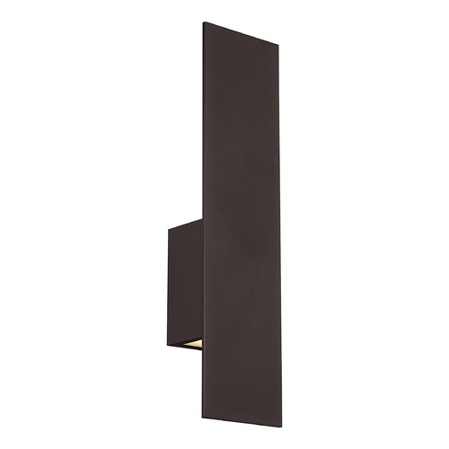 Icon Bronze LED Outdoor Wall Light by WAC Lighting