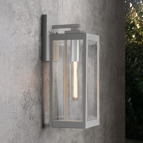 Westover Stainless Steel Outdoor Wall Light by Quoizel Lighting