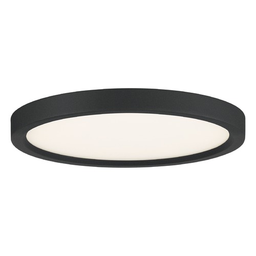 Outskirts Earth Black LED Flush by Quoizel Lighting