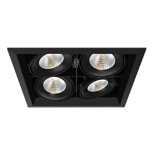 Eurofase Lighting Black & Black LED Recessed Kit by Eurofase Lighting TE134BLED-30-4-01