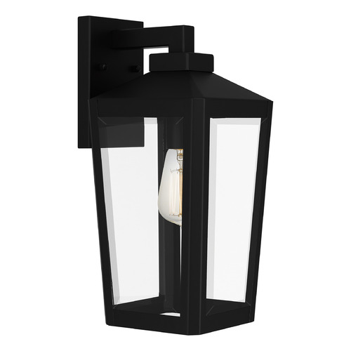 Quoizel Lighting Blomfield Outdoor Wall Light in Matte Black by Quoizel Lighting BLOM8407MBK