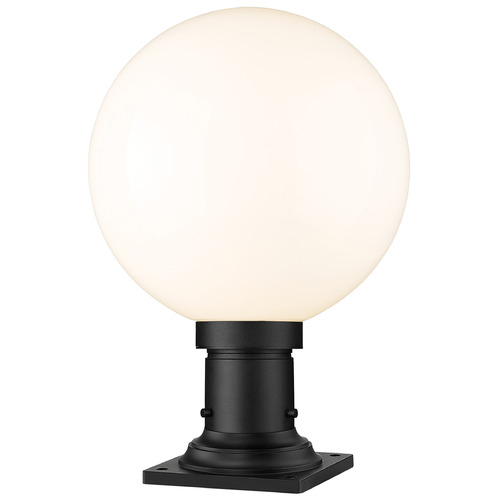 Laurent Black Post Light by Z-Lite