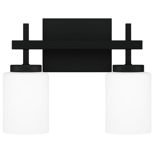 Quoizel Lighting Wilburn Matte Black LED Bathroom Light by Quoizel Lighting WLB8613MBK