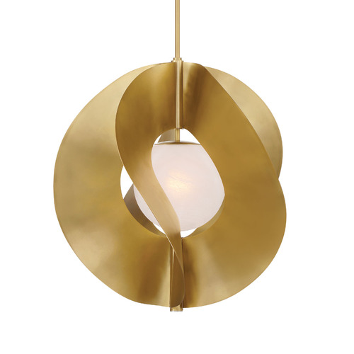 Gloria Pendant in Legacy Brass by Minka Lavery