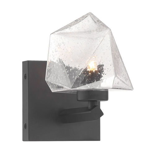 Savoy House Lighting Castello Matte Black LED Sconce