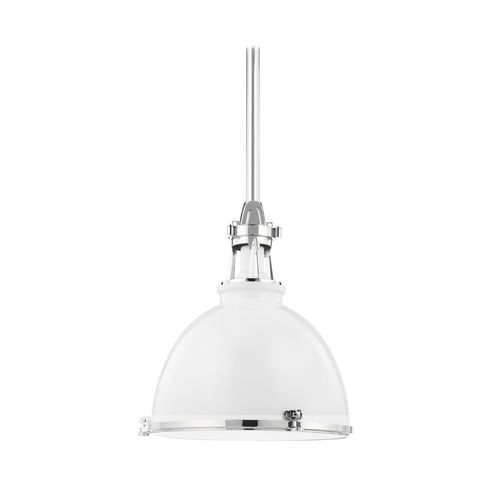 Hudson Valley Lighting Massena Pendant in Polished Nickel by Hudson Valley Lighting 4620-WPN