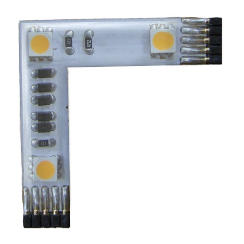 InvisiLED Pro 24V 3-Light L Connector 2700K LED-T24W-3L-WT by WAC Lighting