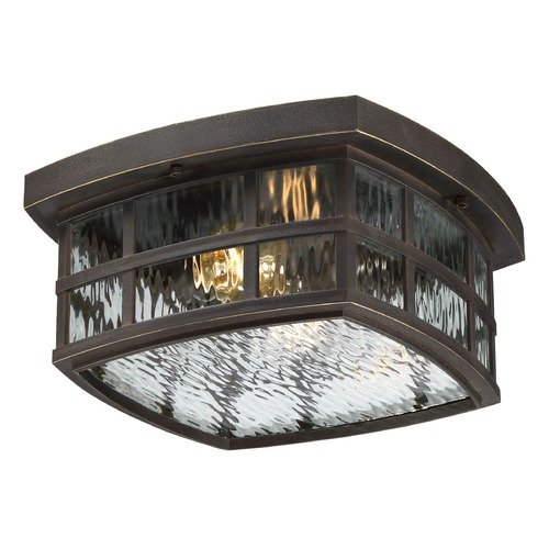 Stonington Palladian Bronze Flush Mount by Quoizel Lighting