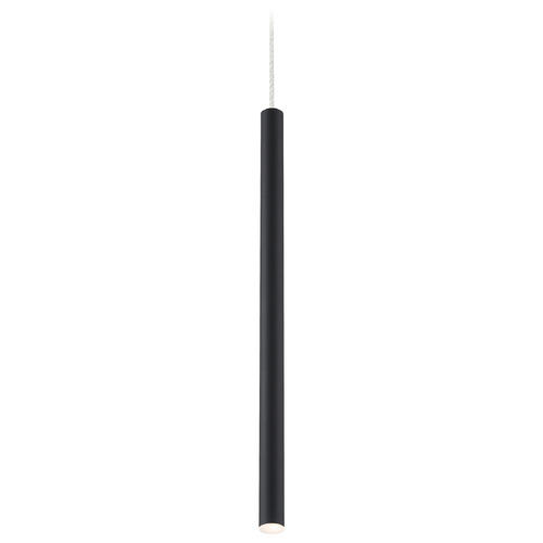 Z-Lite Forest Matte Black LED Mini Pendant by Z-Lite 917MP24-MB-LED