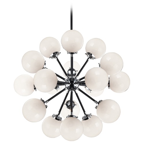 Matteo Lighting Soleil Chrome Chandelier by Matteo Lighting C62818CHOP