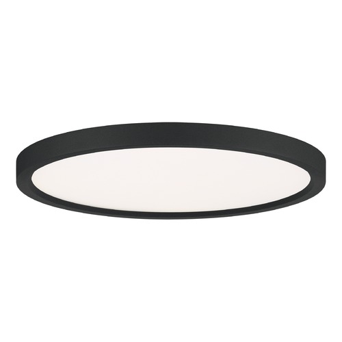 Quoizel Lighting Outskirts Earth Black LED Flush by Quoizel Lighting OST1715EK