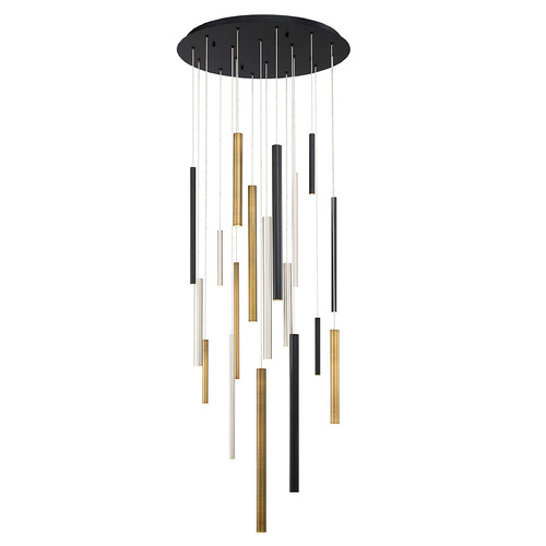 Santana 24-Inch LED Chandelier in Multi-Color by Eurofase Lighting