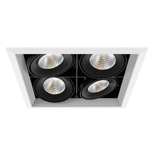 Eurofase Lighting White & Black LED Recessed Kit by Eurofase Lighting TE134BLED-30-4-02